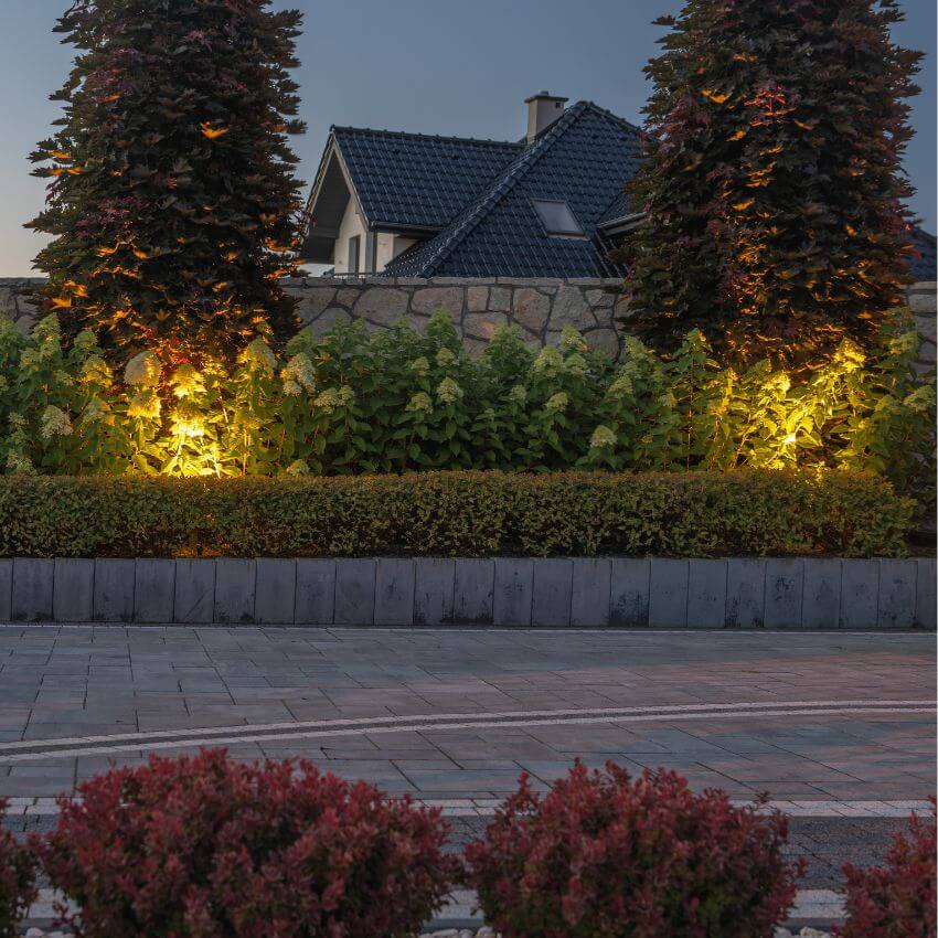 Obtaining permits for landscape lighting project